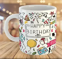 Printed Happy Birthday Ceramic Coffee Mug  Coffe Cup  Birhday Gifts  Best Gift  Happy Birthday For Wife For Husband For Girls For Boys  For Kids-thumb3