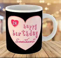 Printed  Happy Birthday To Husband  Ceramic Coffee Mug  Coffe Cup  Birhday Gifts  Best Gift  Happy Birthday For Wife For Husband For Girls For Boys  For Kids-thumb2