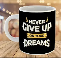 Printed  NEVER GIVE UP  Ceramic Coffee Mug  Coffe Cup  Birhday Gifts  Best Gift  Happy Birthday For Wife For Husband For Girls For Boys  For Kids-thumb3