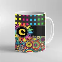 Printed Alphabet C Ceramic Coffee Mug  Coffe Cup  Birhday Gifts  Best Gift  Happy Birthday For Wife For Husband For Girls For Boys  For Kids-thumb2