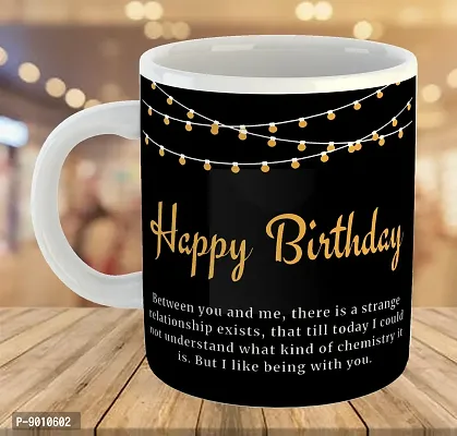Printed Happy Birthday Ceramic Coffee Mug  Coffe Cup  Birhday Gifts  Best Gift  Happy Birthday For Wife For Husband For Girls For Boys  For Kids-thumb4