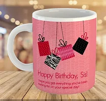 Printed  Happy Birthday Sister  Ceramic Coffee Mug  Coffe Cup  Birhday Gifts  Best Gift  Happy Birthday For Wife For Husband For Girls For Boys  For Kids-thumb3