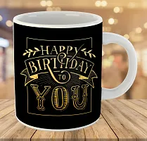 Printed Happy Birthday Ceramic Coffee Mug  Coffe Cup  Birhday Gifts  Best Gift  Happy Birthday For Wife For Husband For Girls For Boys  For Kids-thumb2