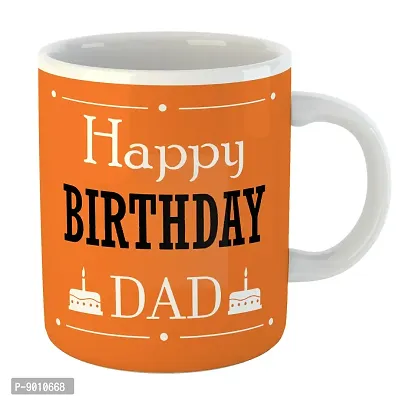 Printed Happy Birthday DADDY  Ceramic Coffee Mug  Coffe Cup  Birhday Gifts  Best Gift  Happy Birthday For Wife For Husband For Girls For Boys  For Kids