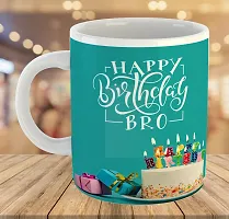 Printed Happy Birthday Brother  Ceramic Coffee Mug  Coffe Cup  Birhday Gifts  Best Gift  Happy Birthday For Wife For Husband For Girls For Boys  For Kids-thumb3