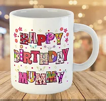 Printed  Happy Birthday MOM  Ceramic Coffee Mug  Coffe Cup  Birhday Gifts  Best Gift  Happy Birthday For Wife For Husband For Girls For Boys  For Kids-thumb2