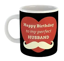 Printed  Happy Birthday To Husband  Ceramic Coffee Mug  Coffe Cup  Birhday Gifts  Best Gift  Happy Birthday For Wife For Husband For Girls For Boys  For Kids-thumb1