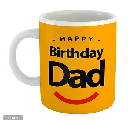 Printed Happy Birthday DADDY  Ceramic Coffee Mug  Coffe Cup  Birhday Gifts  Best Gift  Happy Birthday For Wife For Husband For Girls For Boys  For Kids-thumb2