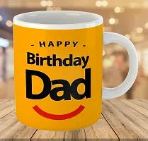 Printed Happy Birthday DADDY  Ceramic Coffee Mug  Coffe Cup  Birhday Gifts  Best Gift  Happy Birthday For Wife For Husband For Girls For Boys  For Kids-thumb2