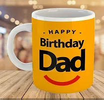 Printed Happy Birthday DADDY  Ceramic Coffee Mug  Coffe Cup  Birhday Gifts  Best Gift  Happy Birthday For Wife For Husband For Girls For Boys  For Kids-thumb3