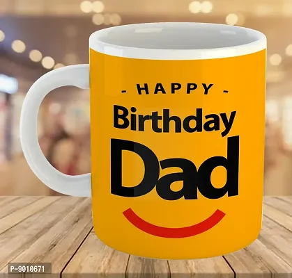 Printed Happy Birthday DADDY  Ceramic Coffee Mug  Coffe Cup  Birhday Gifts  Best Gift  Happy Birthday For Wife For Husband For Girls For Boys  For Kids-thumb4