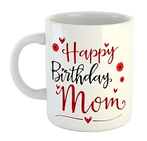 Printed  Happy Birthday MOM  Ceramic Coffee Mug  Coffe Cup  Birhday Gifts  Best Gift  Happy Birthday For Wife For Husband For Girls For Boys  For Kids-thumb1