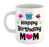 Printed  Happy Birthday MOM  Ceramic Coffee Mug  Coffe Cup  Birhday Gifts  Best Gift  Happy Birthday For Wife For Husband For Girls For Boys  For Kids-thumb1