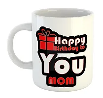 Printed  Happy Birthday MOM  Ceramic Coffee Mug  Coffe Cup  Birhday Gifts  Best Gift  Happy Birthday For Wife For Husband For Girls For Boys  For Kids-thumb1