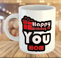 Printed  Happy Birthday MOM  Ceramic Coffee Mug  Coffe Cup  Birhday Gifts  Best Gift  Happy Birthday For Wife For Husband For Girls For Boys  For Kids-thumb3