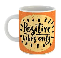 Printed  Good Vibes Only  Ceramic Coffee Mug  Coffe Cup  Birhday Gifts  Best Gift  Happy Birthday For Wife For Husband For Girls For Boys  For Kids-thumb1