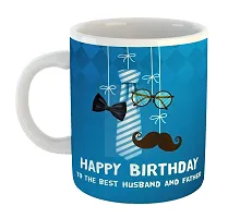 Printed  Happy Birthday To Husband  Ceramic Coffee Mug  Coffe Cup  Birhday Gifts  Best Gift  Happy Birthday For Wife For Husband For Girls For Boys  For Kids-thumb1