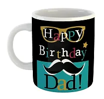 Printed Happy Birthday DADDY  Ceramic Coffee Mug  Coffe Cup  Birhday Gifts  Best Gift  Happy Birthday For Wife For Husband For Girls For Boys  For Kids-thumb1