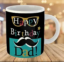 Printed Happy Birthday DADDY  Ceramic Coffee Mug  Coffe Cup  Birhday Gifts  Best Gift  Happy Birthday For Wife For Husband For Girls For Boys  For Kids-thumb2