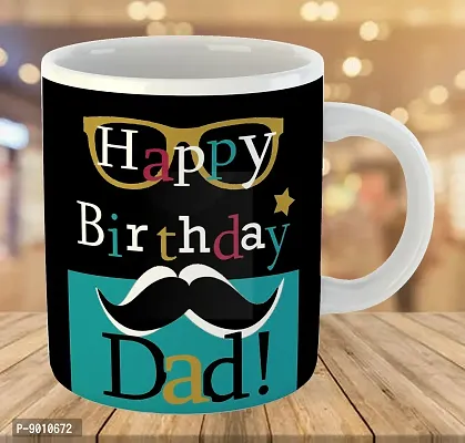 Printed Happy Birthday DADDY  Ceramic Coffee Mug  Coffe Cup  Birhday Gifts  Best Gift  Happy Birthday For Wife For Husband For Girls For Boys  For Kids-thumb3