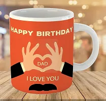 Printed Happy Birthday DADDY  Ceramic Coffee Mug  Coffe Cup  Birhday Gifts  Best Gift  Happy Birthday For Wife For Husband For Girls For Boys  For Kids-thumb2