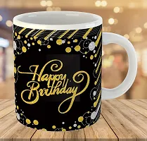 Printed Happy Birthday Ceramic Coffee Mug  Coffe Cup  Birhday Gifts  Best Gift  Happy Birthday For Wife For Husband For Girls For Boys  For Kids-thumb2