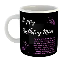 Printed  Happy Birthday MOM  Ceramic Coffee Mug  Coffe Cup  Birhday Gifts  Best Gift  Happy Birthday For Wife For Husband For Girls For Boys  For Kids-thumb1