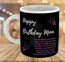 Printed  Happy Birthday MOM  Ceramic Coffee Mug  Coffe Cup  Birhday Gifts  Best Gift  Happy Birthday For Wife For Husband For Girls For Boys  For Kids-thumb3