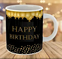 Printed Happy Birthday Ceramic Coffee Mug  Coffe Cup  Birhday Gifts  Best Gift  Happy Birthday For Wife For Husband For Girls For Boys  For Kids-thumb2