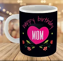 Printed  Happy Birthday MOM  Ceramic Coffee Mug  Coffe Cup  Birhday Gifts  Best Gift  Happy Birthday For Wife For Husband For Girls For Boys  For Kids-thumb3