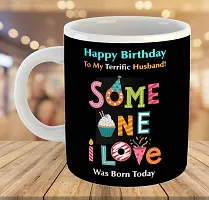 Printed  Happy Birthday To Husband  Ceramic Coffee Mug  Coffe Cup  Birhday Gifts  Best Gift  Happy Birthday For Wife For Husband For Girls For Boys  For Kids-thumb3