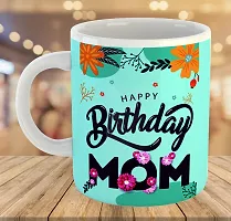 Printed  Happy Birthday MOM  Ceramic Coffee Mug  Coffe Cup  Birhday Gifts  Best Gift  Happy Birthday For Wife For Husband For Girls For Boys  For Kids-thumb3