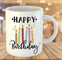 Printed Happy Birthday Ceramic Coffee Mug  Coffe Cup  Birhday Gifts  Best Gift  Happy Birthday For Wife For Husband For Girls For Boys  For Kids-thumb2