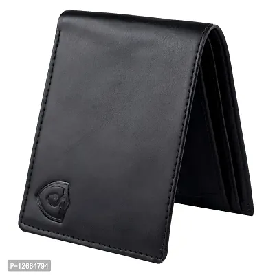 Kevivreg; Genuine Leather Wallet for Men || Men's Wallets || (Black)