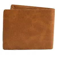 Kevivreg; Genuine Leather Wallet for Men || Men's Wallets || (Tan)-thumb4