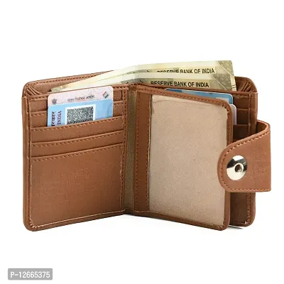 Keviv Genuine Leather Wallet for Men - (Tan) - GW112-thumb2