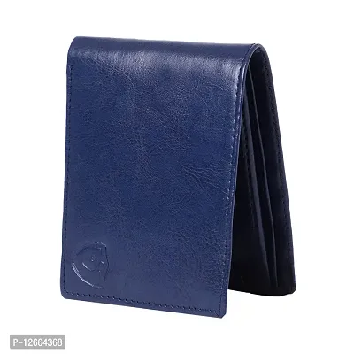 Keviv Leather Wallet for Men - (Blue) - GW109