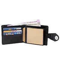 Keviv Leather Wallet for Men - (Black) - GW110-thumb2