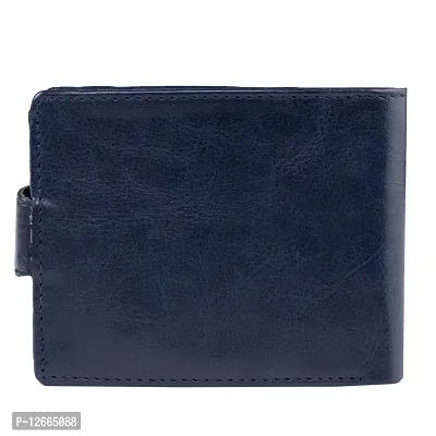 Keviv Leather Wallet for Men - (Blue) - GW110-thumb5