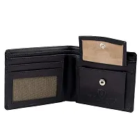 Kevivreg; Genuine Leather Wallet for Men || Men's Wallets || (Black)-thumb4