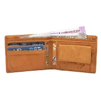 Keviv? Men's Genuine Leather Wallet / Purse (Tan)-thumb2