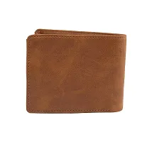 Kevivreg; Genuine Leather Wallet for Men || Men's Wallet || (Tan)-thumb2