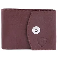 Keviv? Artifical Leather Wallet for Men/Men's Wallet (Brown)-thumb1