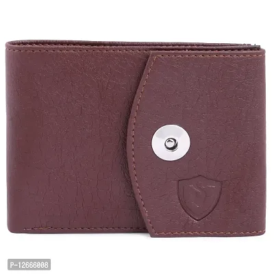 Keviv? Artifical Leather Wallet for Men/Men's Wallet (Brown)-thumb2