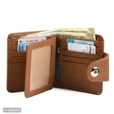 Keviv Genuine Leather Wallet for Men - (Tan) - GW112-thumb3