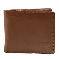 Keviv Leather Wallet for Men - (Tan) - GW107-thumb1