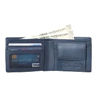 Keviv? Genuine Leather Wallet for Men || Men's Wallets || (Blue)-thumb4