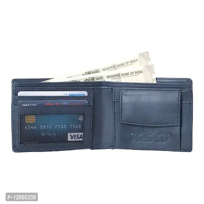 Keviv? Genuine Leather Wallet for Men || Men's Wallets || (Blue)-thumb5