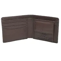 Kevivreg; Genuine Leather Wallet for Men (GW117-A) (Brown)-thumb1