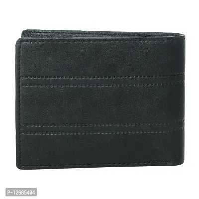 Keviv? Genuine Leather Wallet for Men (GW115-A) (Black)-thumb3